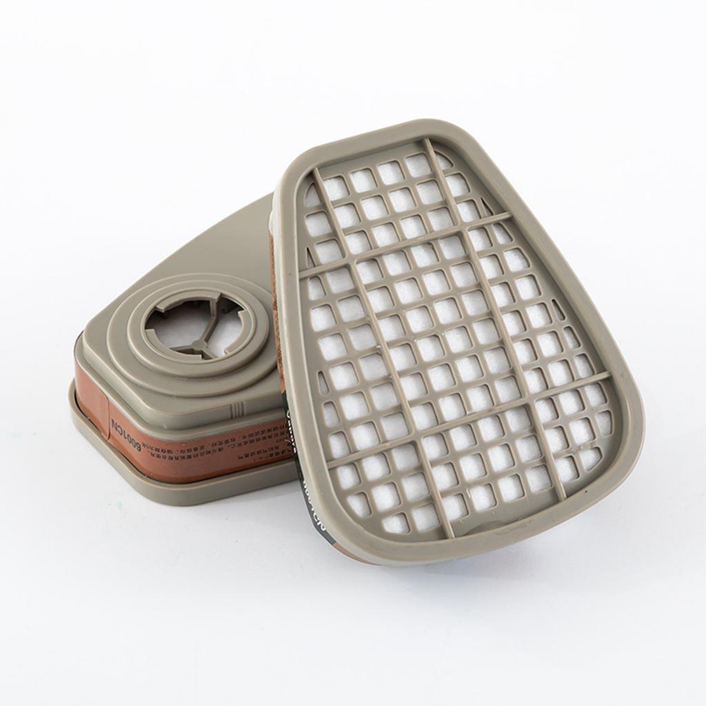 7502 Пылегазовый респиратор Полумаска Пылезащитная маска для покраски Распыления Органические пары Химический газовый фильтр Безопасность работы