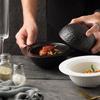 Креативная сферическая миска с сухим льдом и дымовой крышкой - Современная керамическая посуда для молекулярной гастрономии для уникального обеденного опыта