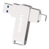 Lenovo SS380 Флеш-накопитель с двумя разъемами USB 3.2 и Type-C