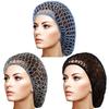 3PC Women Hand Crochet Hair Woven Hair Net Hair Cap Night Sleep Cap