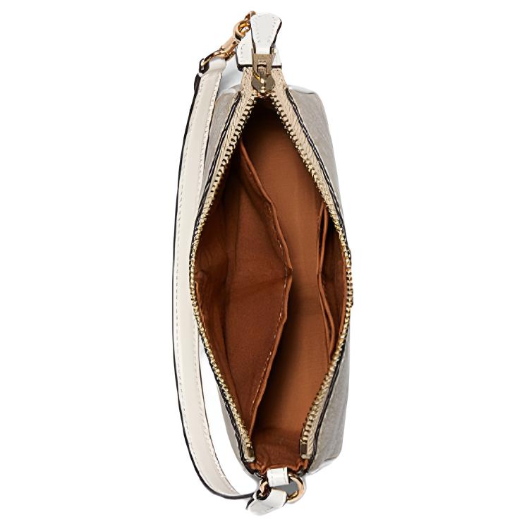 Coach Клатч Nolita 19 Classic с принтом Monogram из покрытого холста и кожи Женский клатч Бежевый Хаки C3308-IMDQC