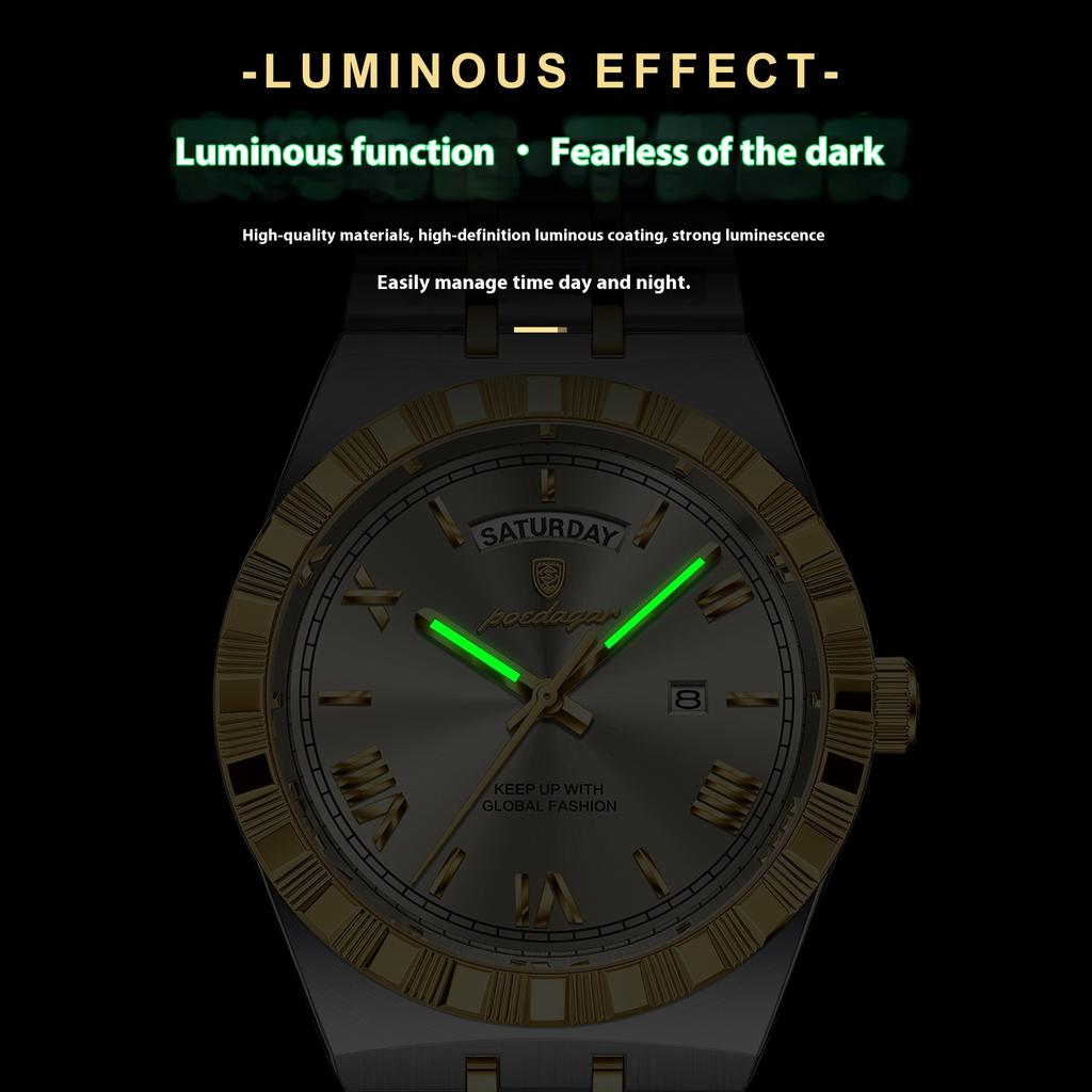 Top Brand Ultra Thin Men's Watch New Waterproof Luminous Quartz Watch