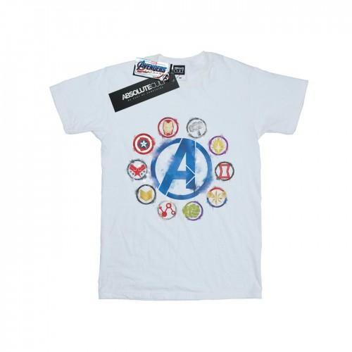Marvel Mens Avengers Endgame Painted Icons T-Shirt
