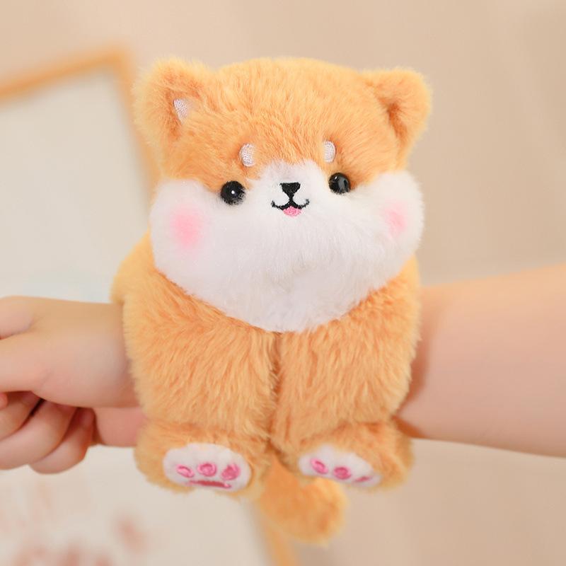Cute Animal Slap Bracelet Doll Plush Toy Cute Elephant Lion Bracelet Doll Children's Rag Doll