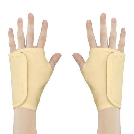 1/2 шт. Касторовое масло для рук, мягкая компрессионная поддержка запястья с касторовым маслом, регулируемая запястная скоба с липучкой для правой и левой руки