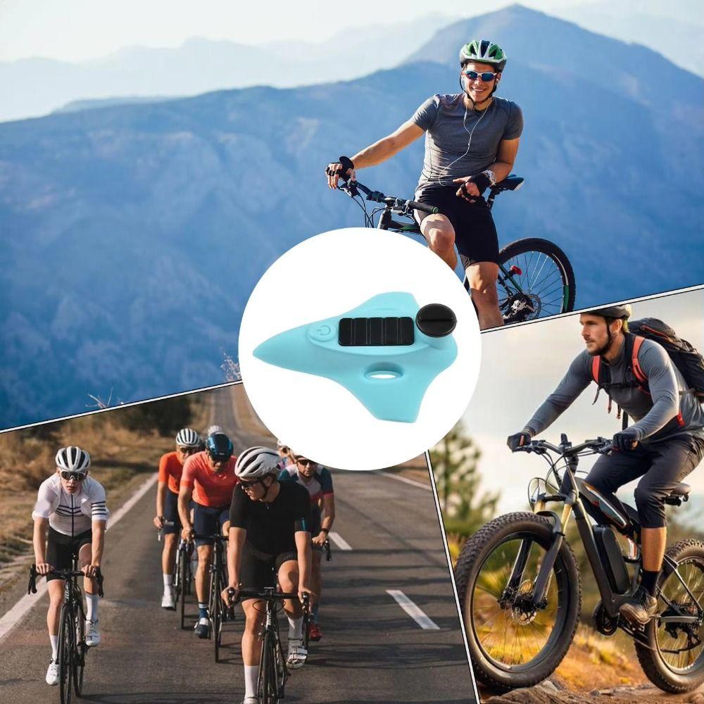 Dustproof Design Motorcycle Helmet Light 7 Gears Adjustment Warning Helmet Light Daily Bike
