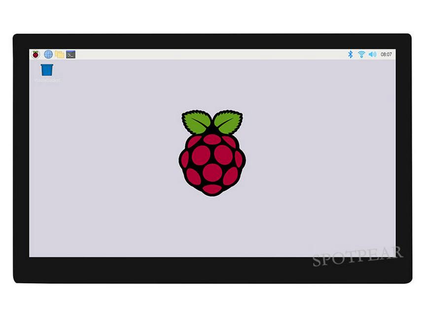 Raspberry Pi 10.1" QLED Touch Display, 1280x720, Quantum Dot, Ideal for PC & Gaming