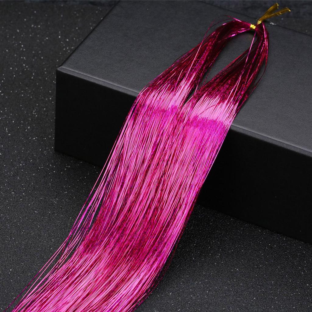 47 Inches Hair Extension-Tinsel 12 Colors 2400 Strands Hair Extensions For Women