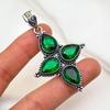 Подвеска из драгоценного камня ручной работы из хромдиопсида, подвеска из чистого серебра 925 пробы, подвеска для ювелирных изделий уникального дизайна