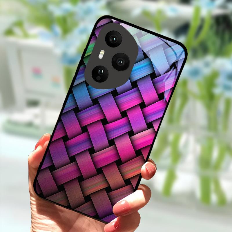 Чехол для Honor 400 Pro 5G Роскошный Закаленное Стекло Противоударный Чехол Для Honor400 Pro 400Pro Задняя Панель Телефона Ударопрочный Fundas Capa