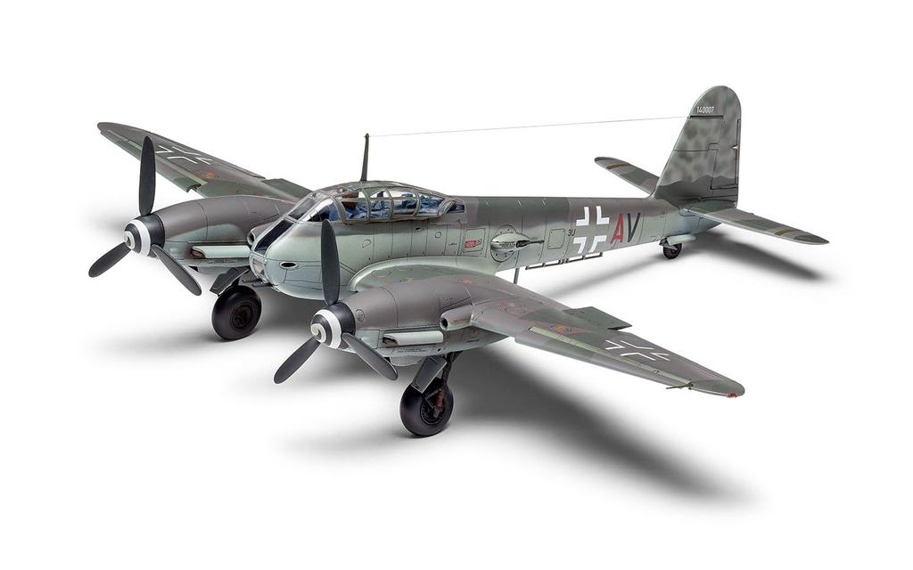 Airfix Messerschmitt Plastic Model Kit X4066 1/72 Me410A-1 U2/U4