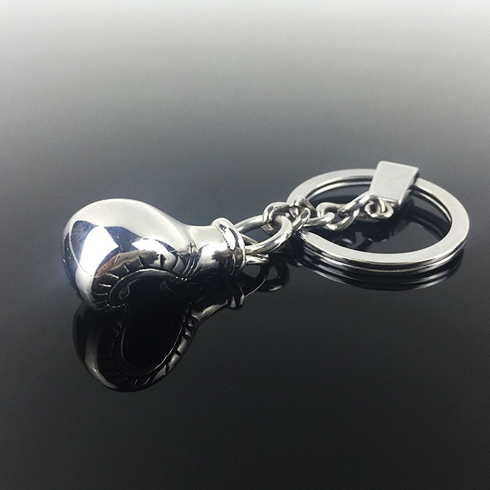 New 1PC Cute Dreamed Zinc Zinc Alloy High Quality Metal Car Gift Key Ring Keyfob Boxing Gloves Keychain