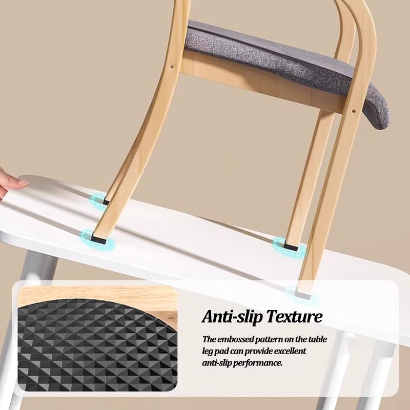 Anti-slip Table Chair Foot Protection Pad Self Adhesive Furniture Leg Shock Absorption Mats Sofa Stop Slide Protectors Pads