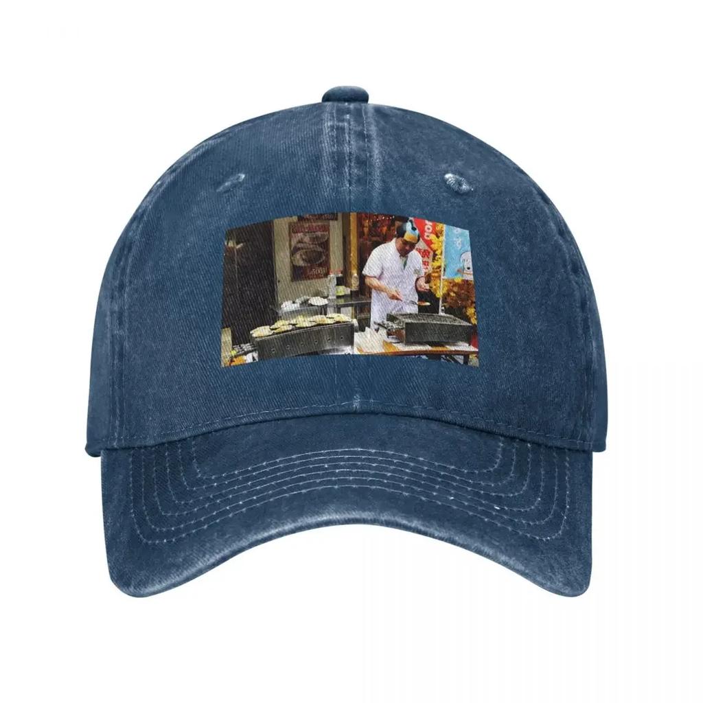 Osaka Street Food Baseball Cap Trucker Cap sun hat Kids Hat Beach Baseball For Unisex Womens