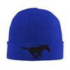 Custom MMustangs Horse Beanie Cap Unisex Winter Warm Bonnet Homme Knitting Hat Street Outdoor Sport Car  Skullies Beanies Hat