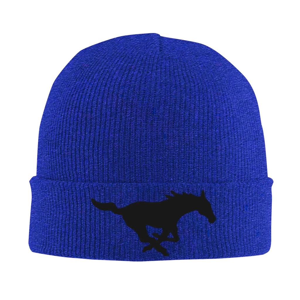 Custom MMustangs Horse Beanie Cap Unisex Winter Warm Bonnet Homme Knitting Hat Street Outdoor Sport Car  Skullies Beanies Hat