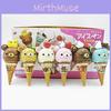 Rilakkuma Ice Cream Action Figure Model Pvc 6piece Set Decor Collectible Gift