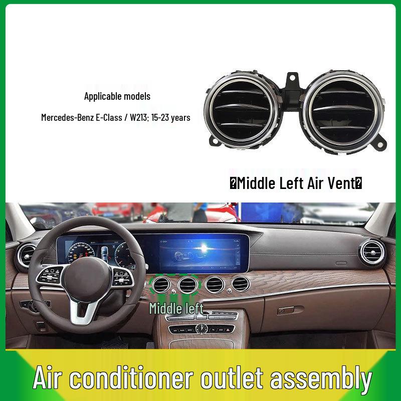 Сборка решетки вентиляционного отверстия на приборной панели Mercedes-Benz E-Class W213