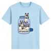 Unisex Cute Siamese Cat Jar Anti Depressants Funny Graphic TShirts Cotton Summer Unisextal Health Aesthetic Gift Yk Ins Clothes