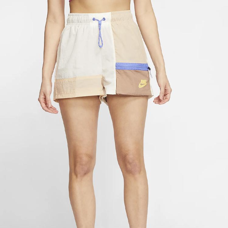 Nike Шорты женские Icon Clash с сращиванием, бледно-слоновая кость CJ2285-110