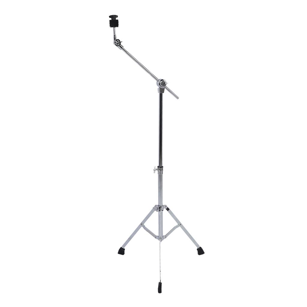 Drum Cymbal Stand Multifunctional Iron Adjustable Foldable Cymbal Straight Stand for Practice