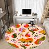 1pc Capybara Patterns Chair Carpet for Office - Durable, Ideal for Chair Mats, Stylish & Functional Decorative Rug yy260203085
