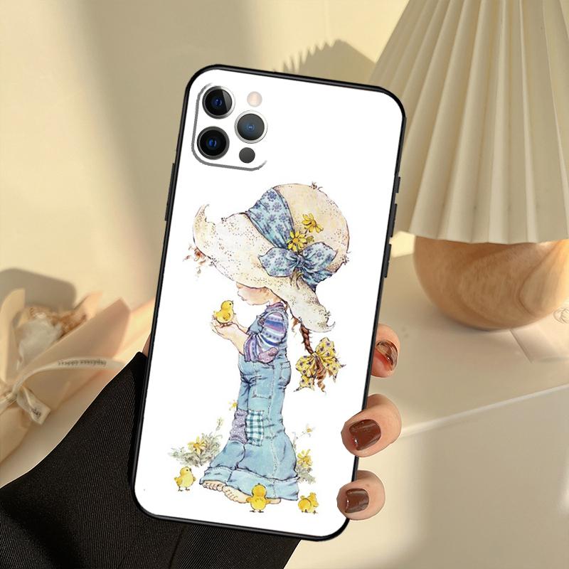 Чехол для телефона Sarah Kay Girl для iPhone 15 14 13 12 11 16 17 Pro Max 13 mini 15 16 Plus 16e 17 Air Cover Funda