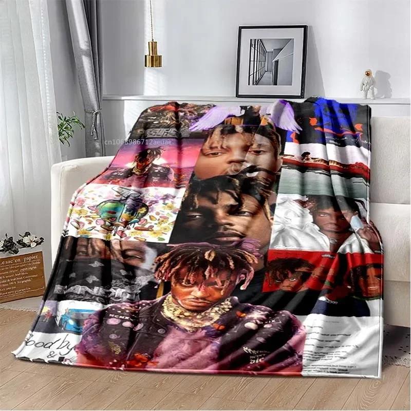 Альбом Rapper Juice Wrld 999 одеяло постер с художественным принтом фланелевое одеяло мягкое покрывало для дивана согревающий чехол подарок для меломанов