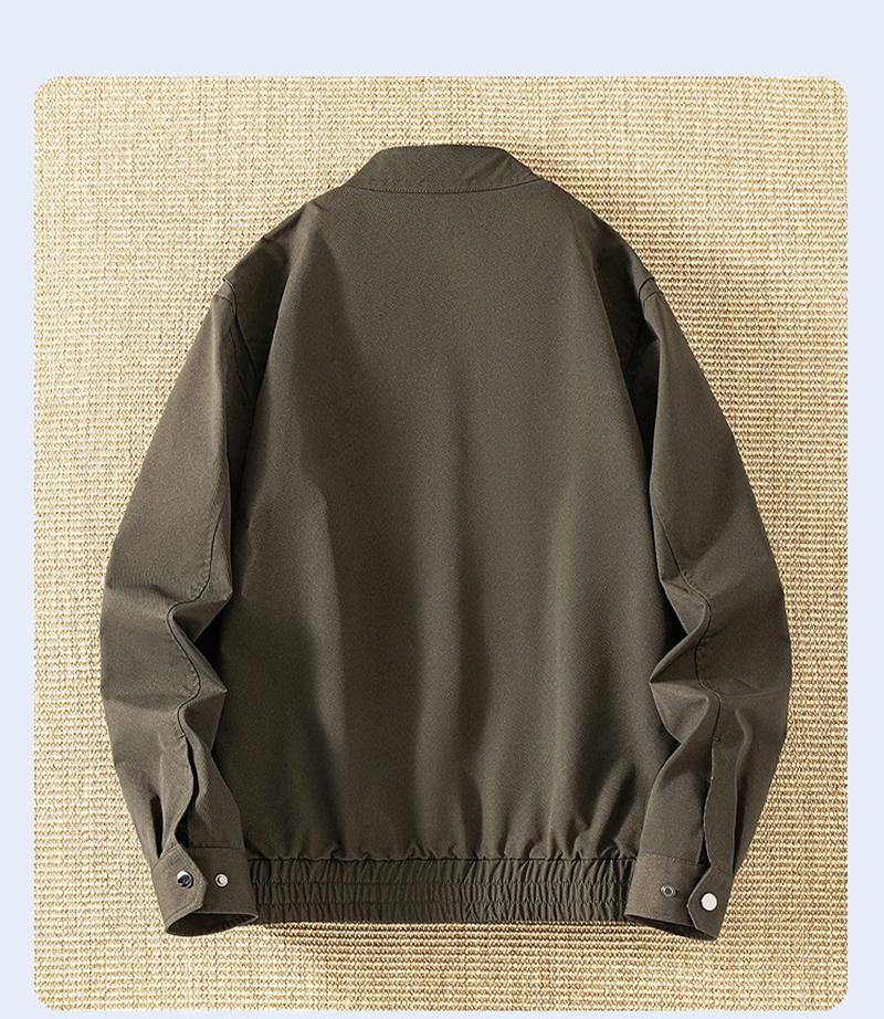 [Small stand collar] Harrington jacket men's high-end men's coat Spring and Autumn season