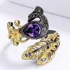 Sace Gems Классическое кольцо из медного сплава с цирконом, женские ювелирные изделия, свадебный подарок для вечеринки
