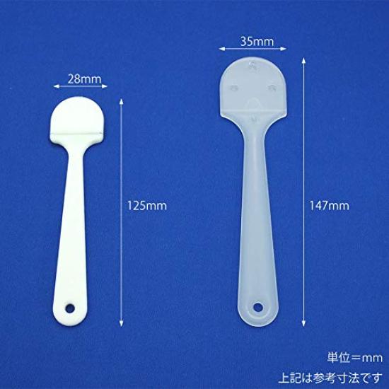 Meiwa Parts Tottekun Вентилятор 10 штук в упаковке Ручки, (Маленький, Прозрачный)