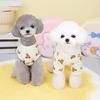 Nice-looking Breathable Anti-pilling Pet Tracksuit Spring Summer Dog Pajamas Supplies