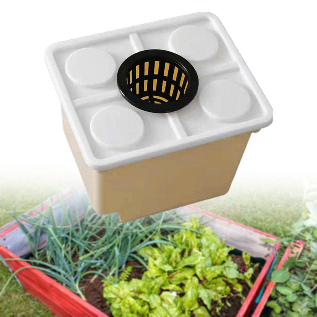 with Siphon Bends, Vegetable Planter, Flower Pot 30x25x23cm, Versatile Use for Garden Centers