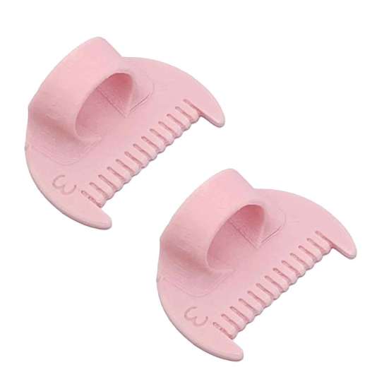 2/4Pcs Sewing Gauge with Thumb Guide Compact Design Portable Needle Gauge Quilting Ruler DIY Stitching Tools