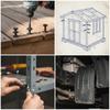 155pcs/box High-Quality Material 304 Stainless Steel Wood Screws Assortment Kit  Convenient Storage
