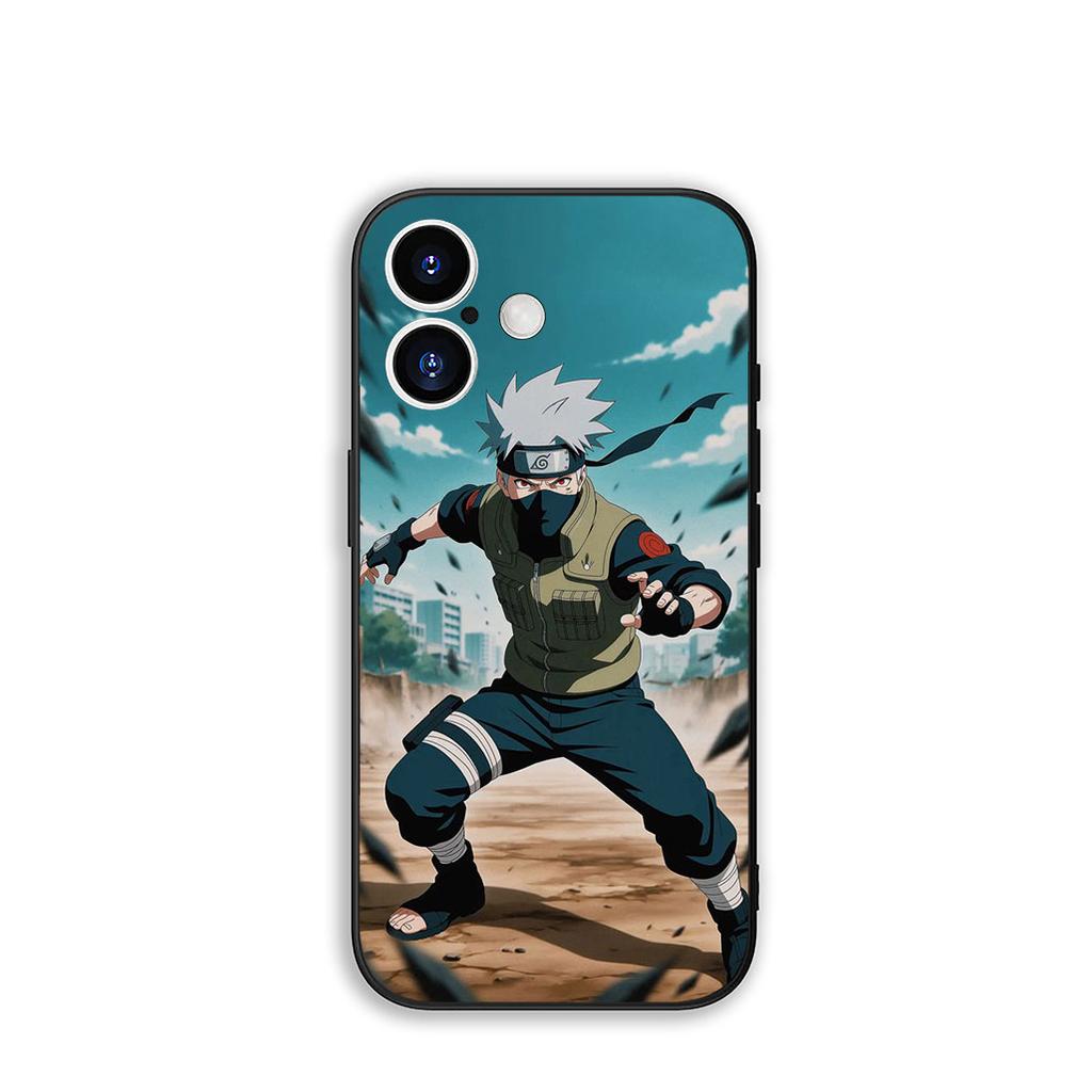 Для Apple iPhone 16 15 14 Plus 13 12 Mini 17 Pro Max + ProMax 16E Air 15+ Чехол для телефона Какаши Наруто Гаара Учиха Саске