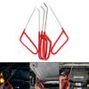 Dent Repair Tool StainlessSteel Car Dent Repair Auto Body Dent Removal DingsHails Rod Hook Dent Repair Pry Bar Flat Bar Hail Hook Repair Tool