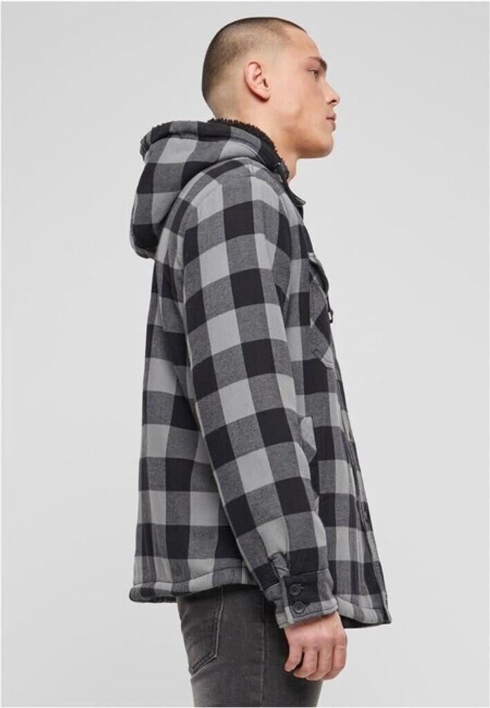 Brandit Lumberjacket Зимняя куртка с капюшоном черный уголь