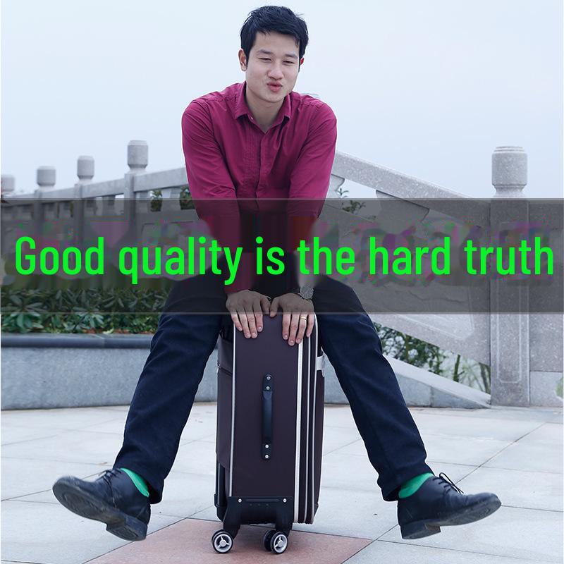 Чемодан на колесиках унисекс для бизнеса с универсальными колесами — доступен в размерах 24", 26" и 28" для студентов и путешественников