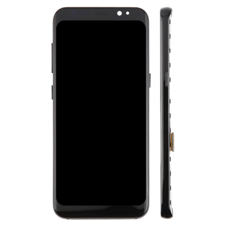 Для Samsung Galaxy S8 SM-G950F 5,7-дюймовый TFT LCD экран с сенсорным слоем, полный комплект assembly с рамкой