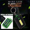 Мини COB карманные фонарики Мощные 3 Вт Высокояркие COB фонарики Портативный карманный светодиодный фонарь Фонарик-брелок Три режима