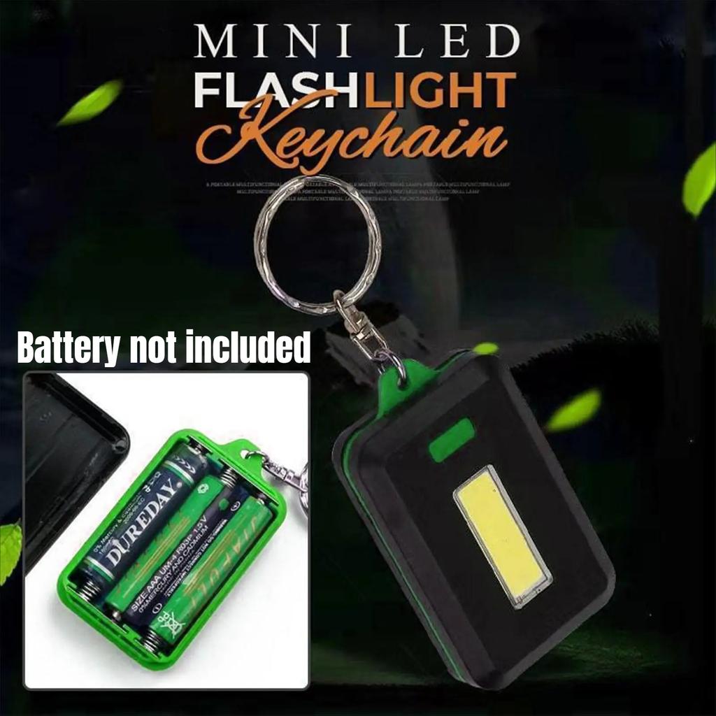 Мини COB карманные фонарики Мощные 3 Вт Высокояркие COB фонарики Портативный карманный светодиодный фонарь Фонарик-брелок Три режима