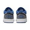 Детские кроссовки Air Jordan 1 Low SE GS True Blue Белый Черный Цементно-серый DQ2514-140