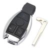 433MHz 3 Buttons Keyless Uncut Flip Remote Key Fob for Mercedes Benz Year 2000+ NEC&BGA Control