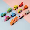 Children'S Educational Wooden Digital Small Train Early Education Enlightenment Dinosaur Assembly Drag Building Block Toy Car