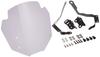 Аэровизор KITACO (дым) для Honda Grom (JC92-1000001-1199999) - Поликарбонат, Регулируемое в 2 положениях ветровое стекло, Регулировка угла 15 градусов, Номер детали