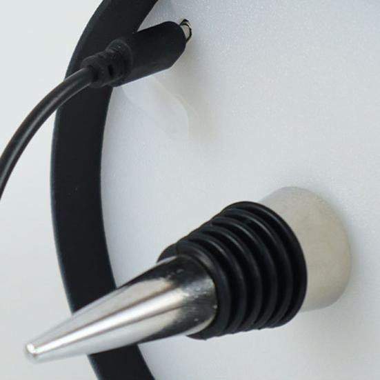 Беспроводная лампа для бутылок вина, 3 цвета, регулируемая яркость, перезаряжаемая, беспроводная, сенсорное управление, светодиодная настольная лампа для дома, офиса, бара, кафе, украшения