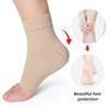 2 Pcs/Pair Anti Fatigue Foot Sleeve Elastic Gel Foot Sleeve Anklet Protective Gear Sports Ankle Brace Compression Socks