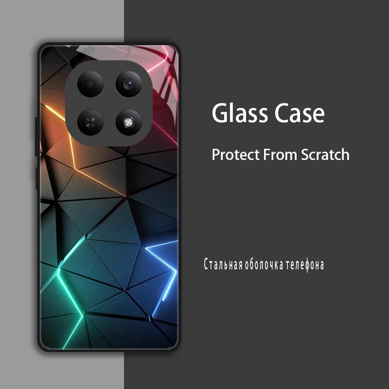 Для Redmi Note 15 Pro Plus RedmiNote15 15Pro 5G Чехол Защитный Чехол из Закаленного Стекла Жесткий Бампер Для Xiaomi Redmi Note 15 Защитный Чехол