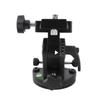 TOPINCN Telescope Latitude Adjustment Lightweight Aluminum Equatorial Mount Compatible Base for Astronomical Observation and Starry Sky Degree Dual